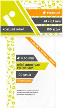 Koszulki na karty Rebel (41x63 mm) "Mini American Premium", 100 sztuk