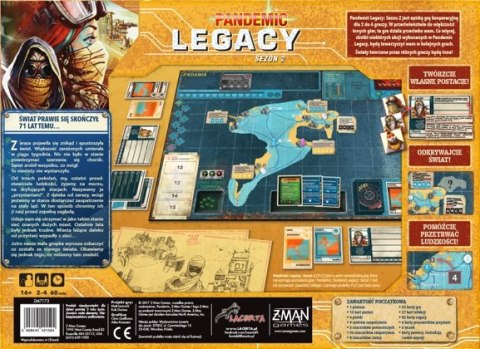 Pandemic Legacy: Sezon 2 (edycja żółta) Pandemic Legacy: Sezon 2 (edycja żółta)