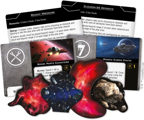 X-Wing 2nd ed.: Never Tell Me the Odds Obstacles Pack X-Wing 2nd ed.: Never Tell Me the Odds Obstacles Pack