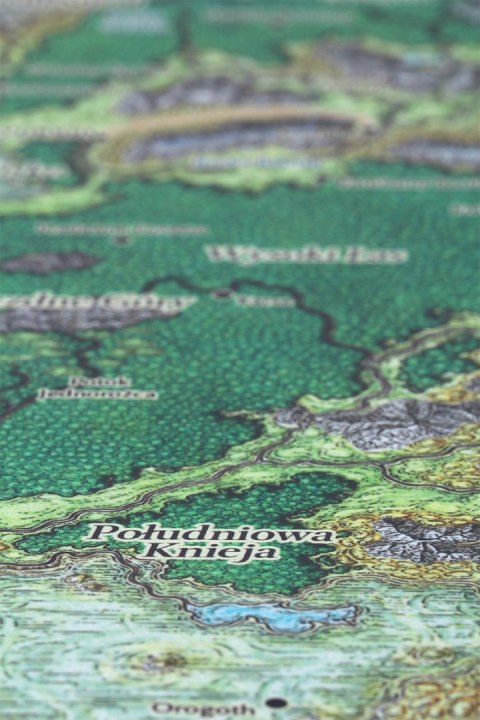 Dungeons & Dragons: Mapa Faerunu Dungeons & Dragons: Mapa Faerunu