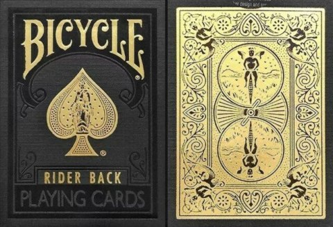 Bicycle: Rider Back (Black & Gold Premium) Bicycle: Rider Back (Black & Gold Premium)