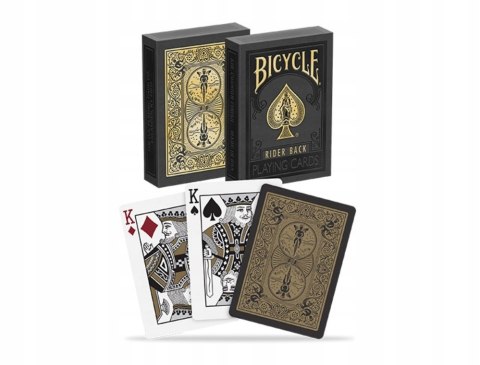 Bicycle: Rider Back (Black & Gold Premium) Bicycle: Rider Back (Black & Gold Premium)