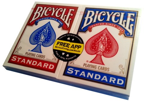 Bicycle: Standard - dwie talie Bicycle: Standard - dwie talie