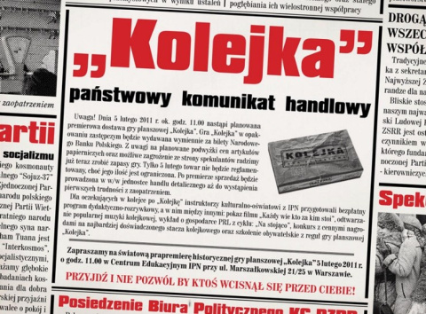 Kolejka IPN gra Kolejka IPN gra