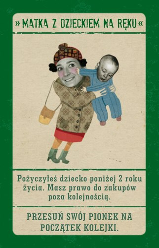 Kolejka IPN matka z dzieckiem Kolejka IPN matka z dzieckiem