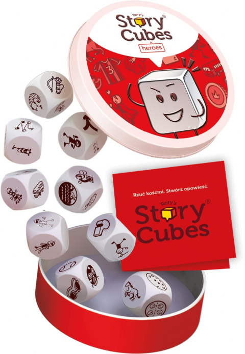 Story Cubes: Bohaterowie (nowa edycja) Story Cubes: Bohaterowie (nowa edycja)