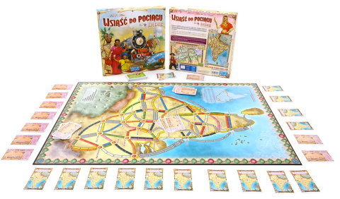 Wsiąść do Pociągu: Kolekcja Map 2 - Indie i Szwajcaria Wsiąść do Pociągu: Kolekcja Map 2 - Indie i Szwajcaria