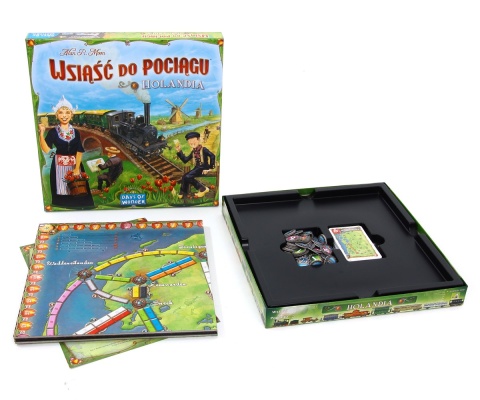 Wsiąść do Pociągu: Kolekcja Map 4 - Holandia Wsiąść do Pociągu: Kolekcja Map 4 - Holandia