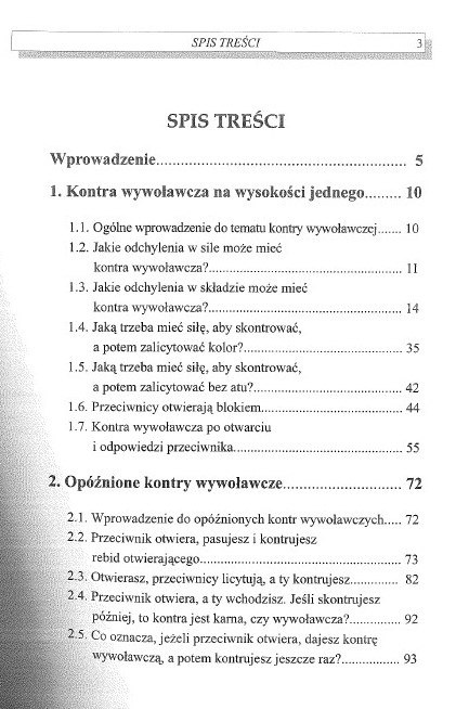 spis treści książki kontra wywoławcza spis treści książki kontra wywoławcza