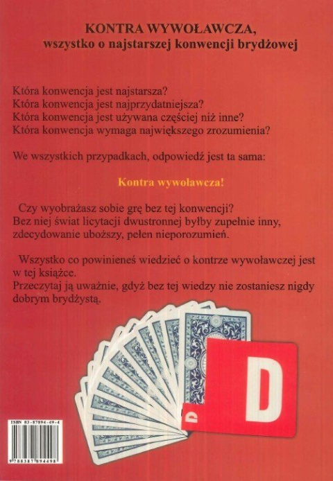 kontra wywoławcza tył okładki kontra wywoławcza tył okładki