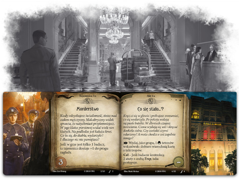 Horror w Arkham LCG: Morderstwo w Hotelu Excelsior Horror w Arkham LCG: Morderstwo w Hotelu Excelsior