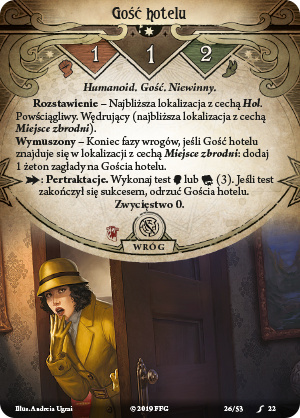 Horror w Arkham LCG: Morderstwo w Hotelu Excelsior Horror w Arkham LCG: Morderstwo w Hotelu Excelsior