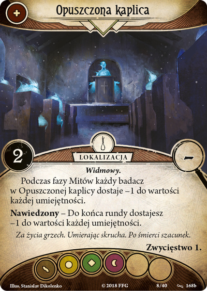 Horror w Arkham LCG: Zapłata za Grzechy Horror w Arkham LCG: Zapłata za Grzechy