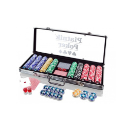 Poker - 500 żetonów 14g, żetony do pokera