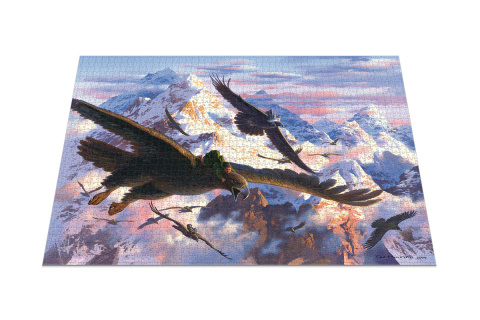 Puzzle Hobbit: Bilbo i orły (1000 elementów) Puzzle Hobbit: Bilbo i orły (1000 elementów)