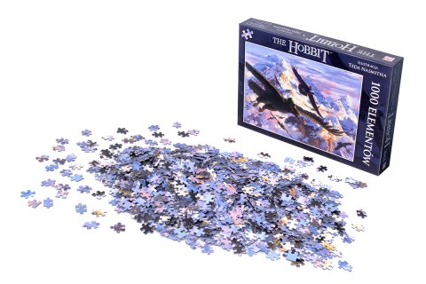Puzzle Hobbit: Bilbo i orły (1000 elementów) Puzzle Hobbit: Bilbo i orły (1000 elementów)