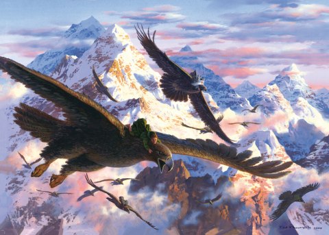 Puzzle Hobbit: Bilbo i orły (1000 elementów) Puzzle Hobbit: Bilbo i orły (1000 elementów)