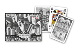Karty Escher, W górę i w dół, Piatnik 2 talie