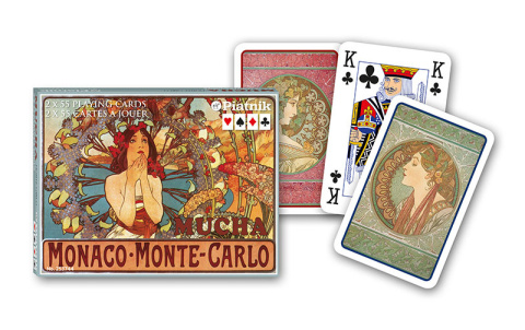 Karty International Mucha Monte Carlo