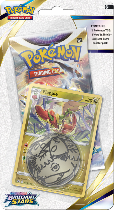 Pokémon TCG: Brilliant Stars Checklane Blister Flapple