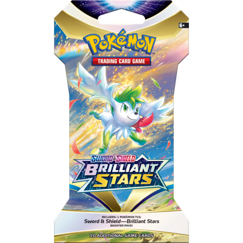 Pokemon TCG: Brilliant Stars Sleeved Booster Pokemon TCG: Brilliant Stars Sleeved Booster
