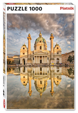 Puzzle Kościół Św. Karol w Wiedniu (1000 elementów)