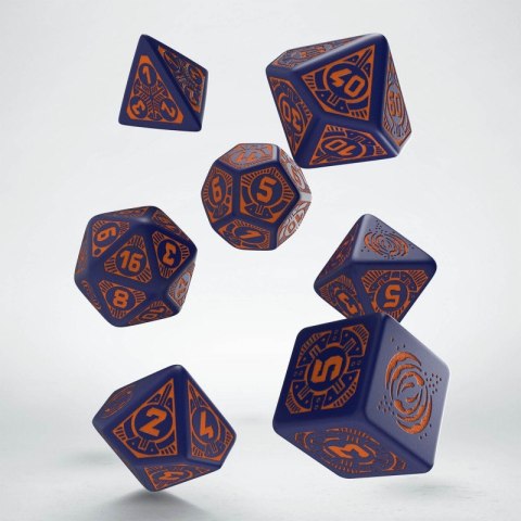 Komplet kości - Starfinder: Dead Suns - Niebiesko-pomarańczowy Komplet kości - Starfinder: Dead Suns - Niebiesko-pomarańczowy