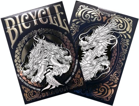 Bicycle: Dragon White Bicycle: Dragon White