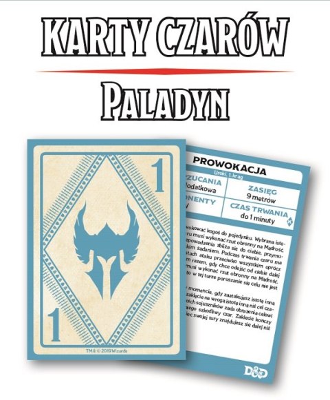 Dungeons & Dragons: Karty czarów - Paladyn Dungeons & Dragons: Karty czarów - Paladyn