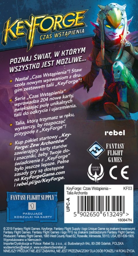 KeyForge: Czas Wstąpienia - Talia Archonta KeyForge: Czas Wstąpienia - Talia Archonta