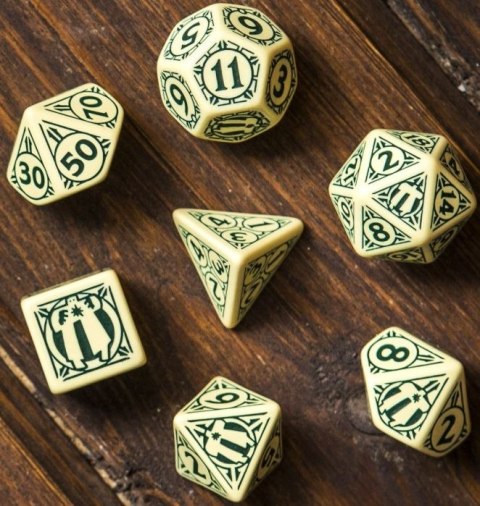 Komplet kości - Pathfinder: Playtest - Beżowo-zielony Komplet kości - Pathfinder: Playtest - Beżowo-zielony
