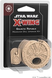 Star Wars: X-Wing - Galactic Republic Maneuver Dial Upgrade Kit (druga edycja) Star Wars: X-Wing - Galactic Republic Maneuver Dial Upgrade Kit (druga edycja)