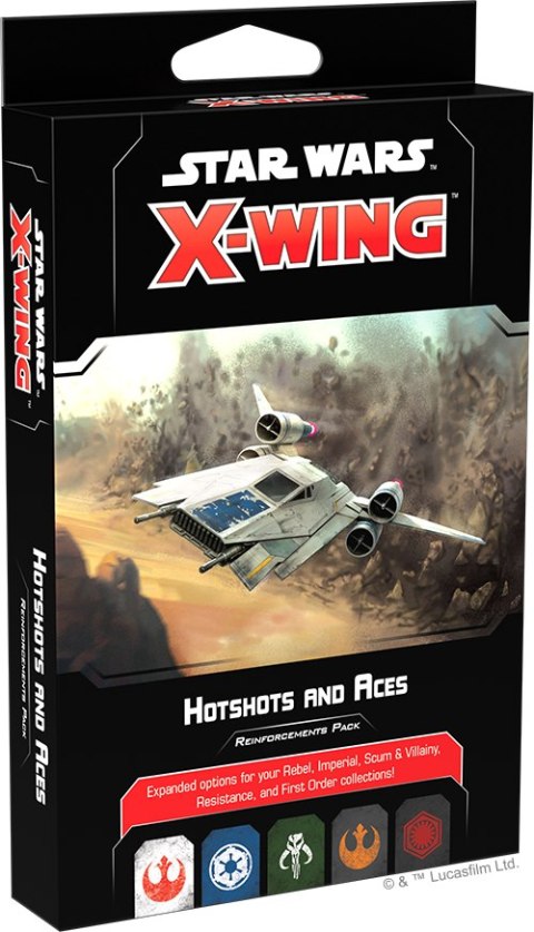 X-Wing 2nd ed.: Hotshots and Aces Reinforcements Pack X-Wing 2nd ed.: Hotshots and Aces Reinforcements Pack